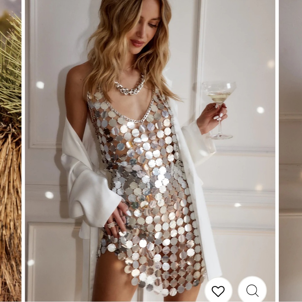 Mirror ball dress